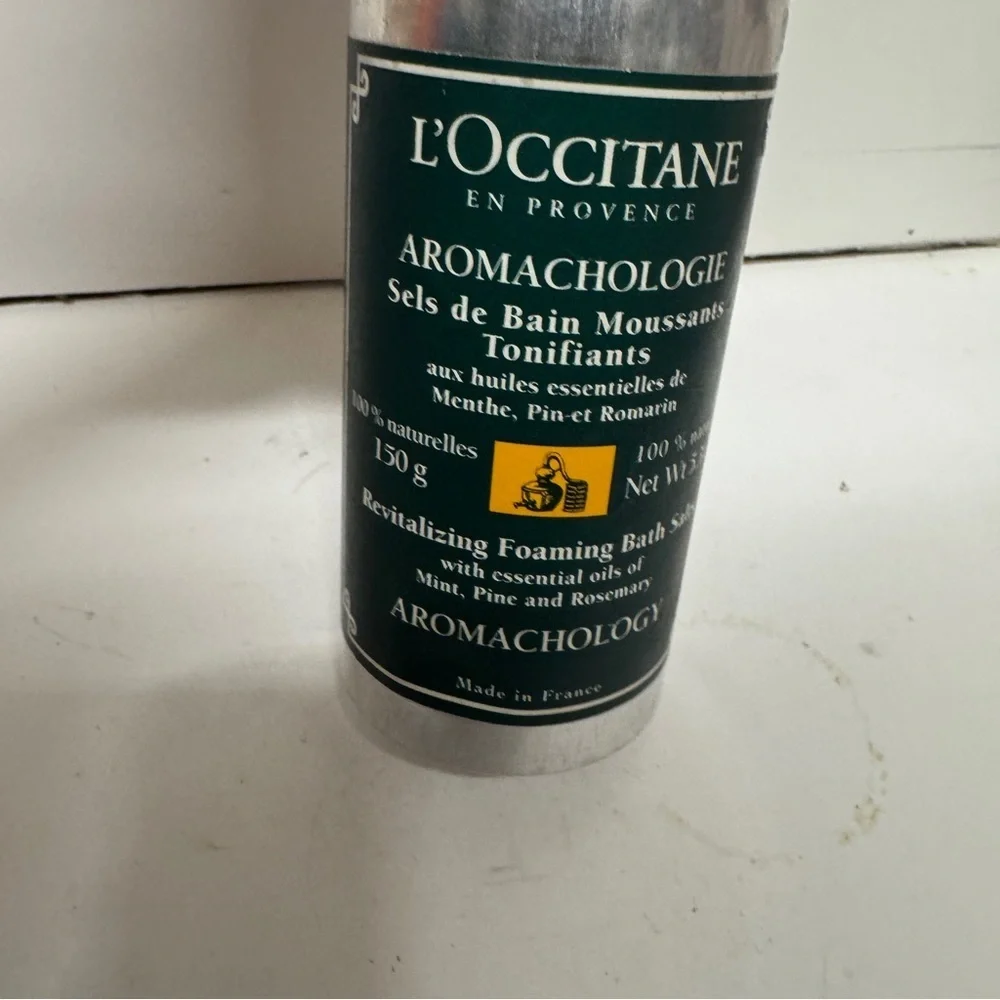 L'Occitane en Provence Aromachology Calming Foaming Bath Salts Ylang 5.3 oz